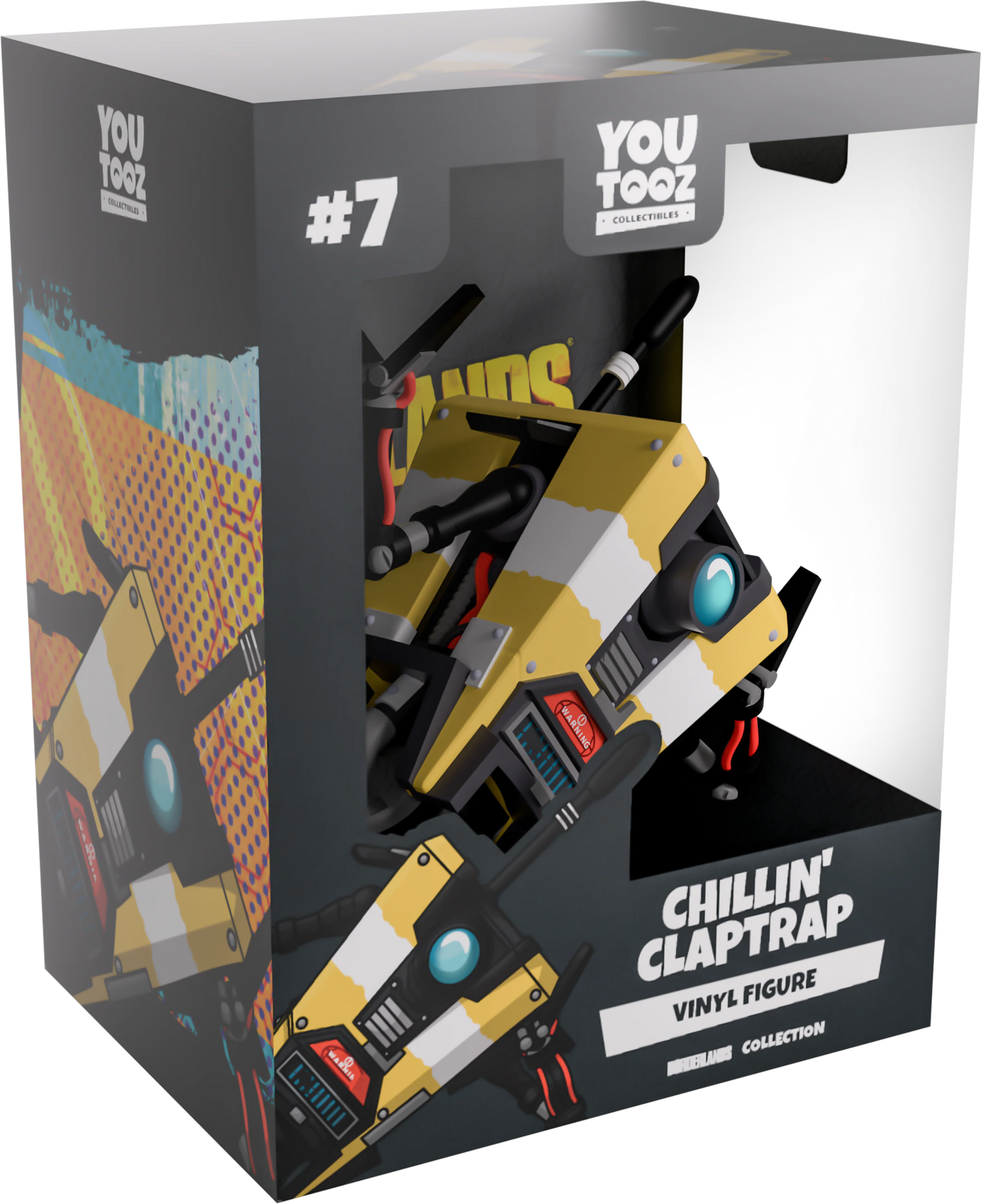 Youtooz Borderlands Chillin Claptrap Action Figure