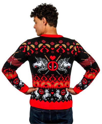 Deadpool: Merry Chimichanga Christmas Jumper (Size L)