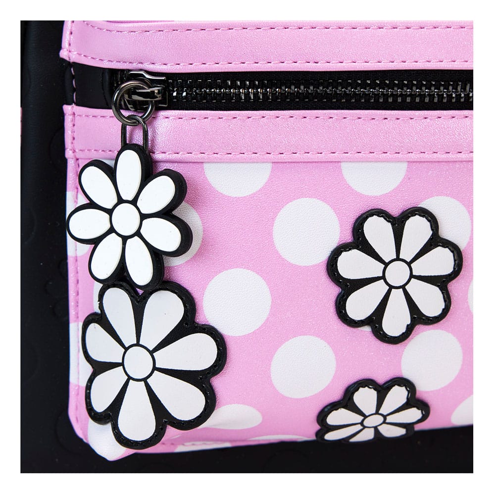 Disney By Loungefly Mini Backpack Minnie Floral Rock The Dots Presale