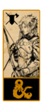 Pinfinity AR Pin: Fighter - Dungeons & Dragons PDD026 Pin