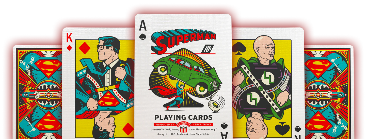 Superman Playing Cards - Theory11