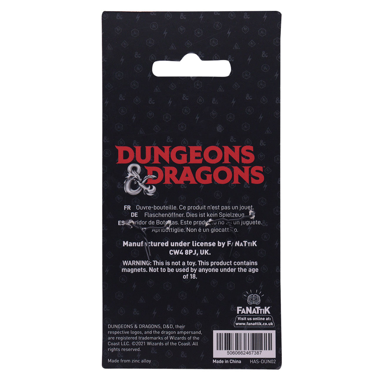 Dungeons & Dragons Tomb of Horrors Bottle Opener Bottle Opener
