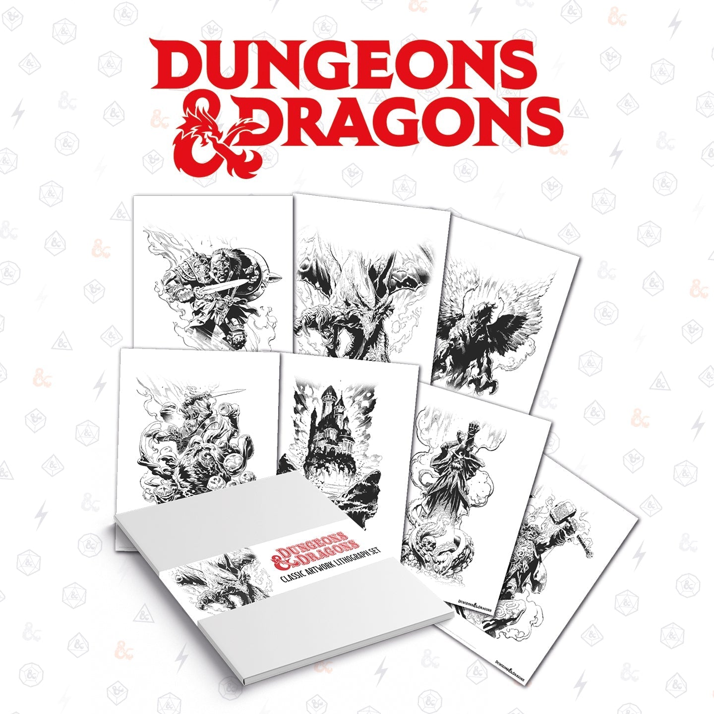 Dungeons & Dragons Limited Edition Lithograph Set Lithograph Set