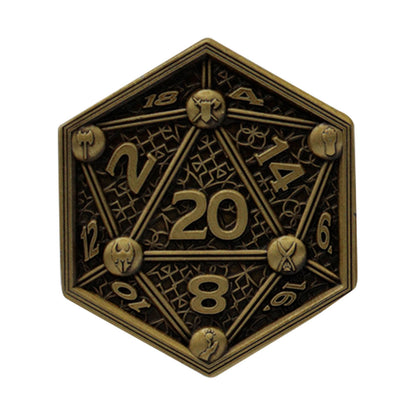 Dungeons & Dragons Class Cards and D20 Flip Coin Coin