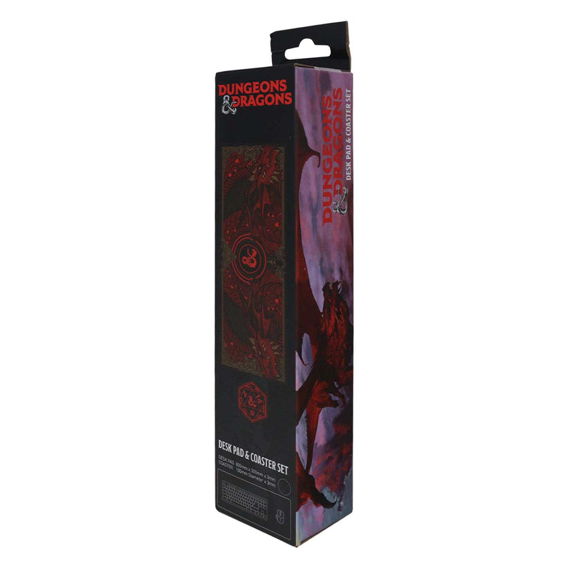 Dungeons & Dragons Desk Pad & Coaster Set Desk Pad