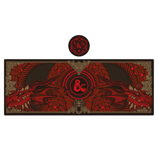 Dungeons & Dragons Desk Pad & Coaster Set Desk Pad