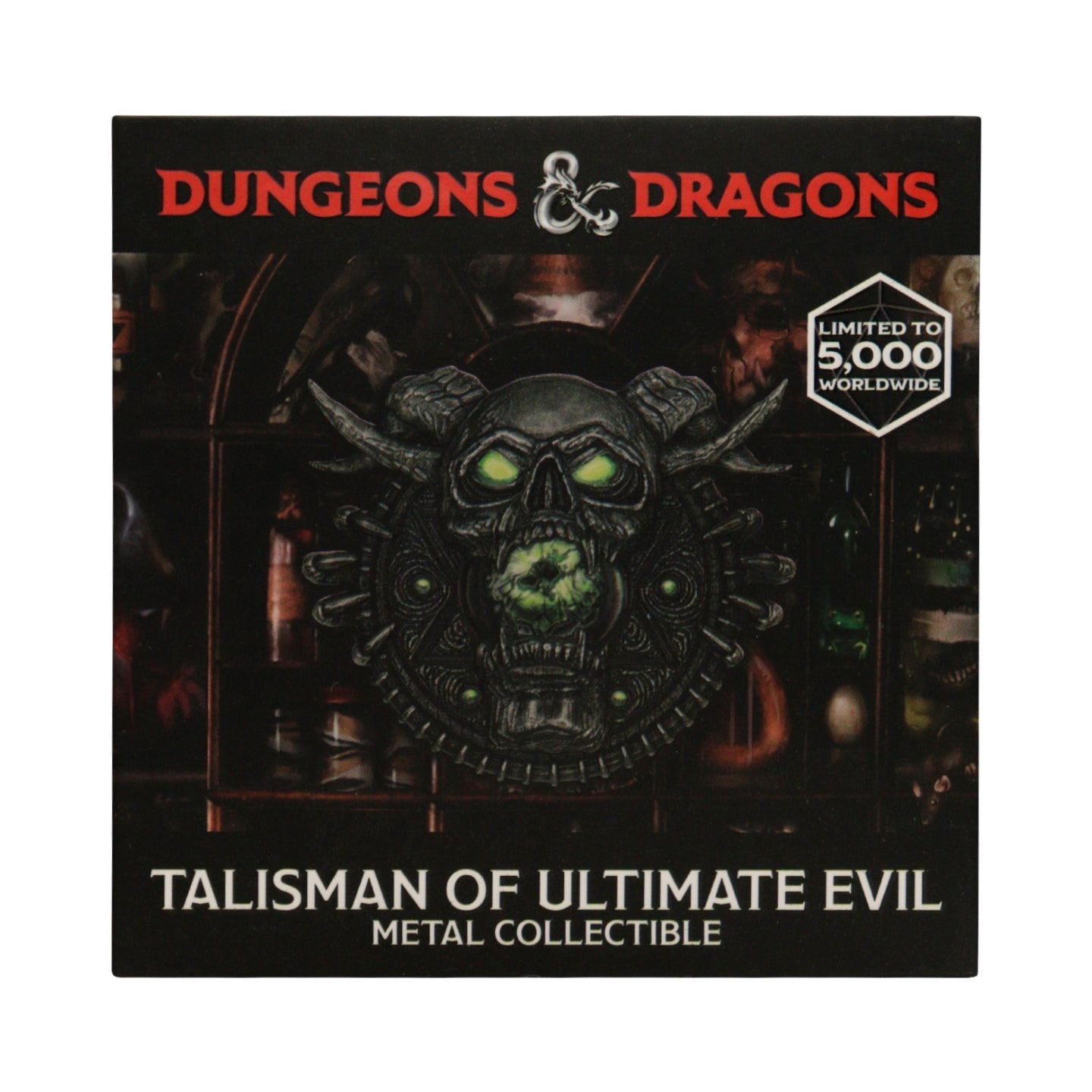 Dungeons & Dragons Limited Edition Talisman of Ultimate Evil Medallion and Art Card Medallion