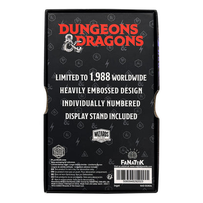 Dungeons & Dragons Limited Edition Lolth the Spider Queen Ingot Ingot