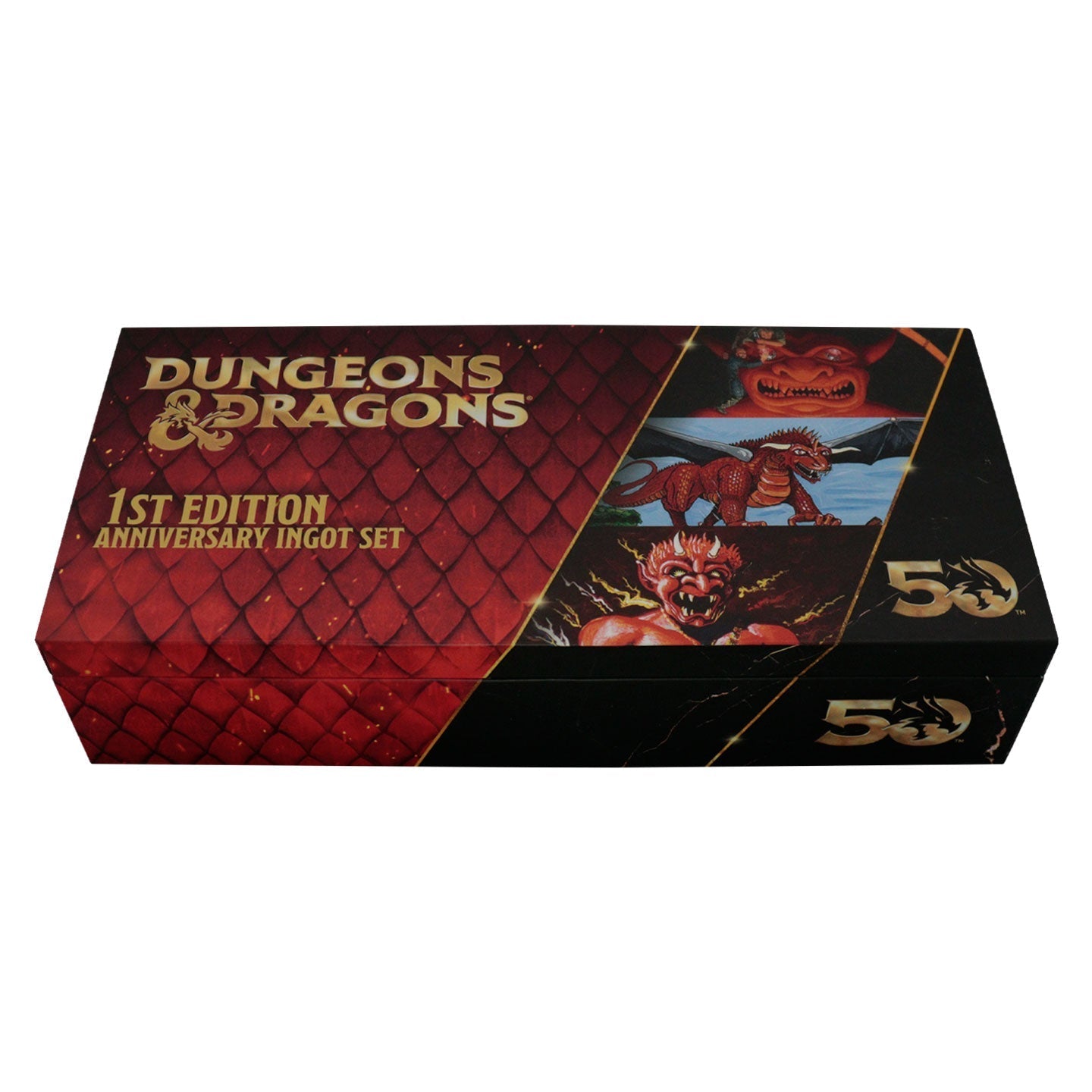 Dungeons & Dragons 50th Anniversary 1st Edition Book Cover Ingot Set Ingot set