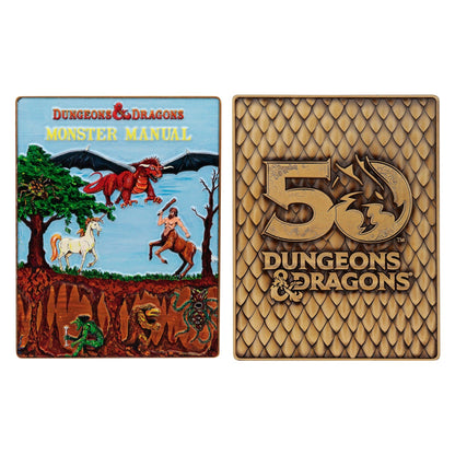 Dungeons & Dragons 50th Anniversary 1st Edition Book Cover Ingot Set Ingot set