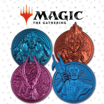 Magic the Gathering Limited Edition Planeswalkers Medallion Collection Medallion Set