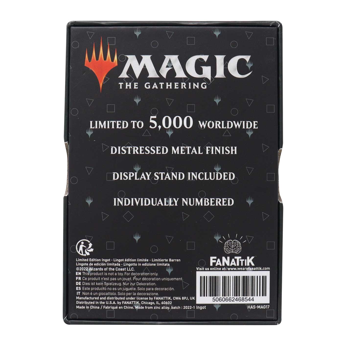 Magic the Gathering Limited Edition Hammer of Bogardan Ingot Ingot