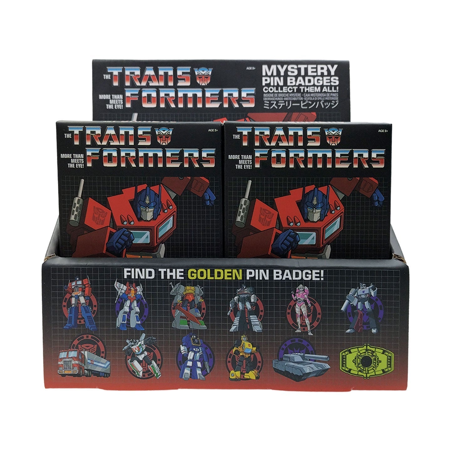 Transformers Mystery Pin Badges