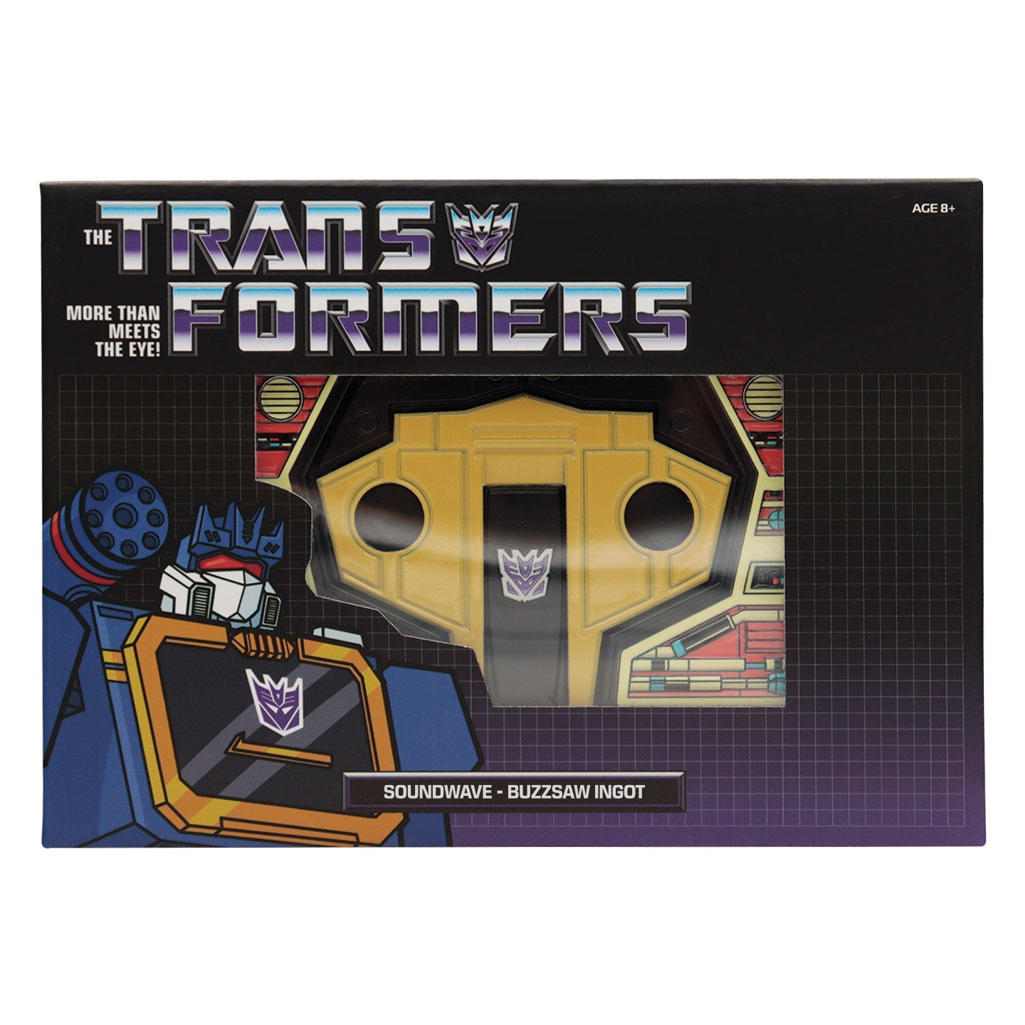 Transformers Replica Soundwave Cassette Tape
