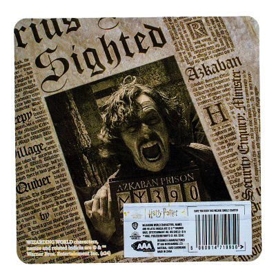Harry Potter: ’Have You Seen This Wizard?’ Sirius Black Single Coaster