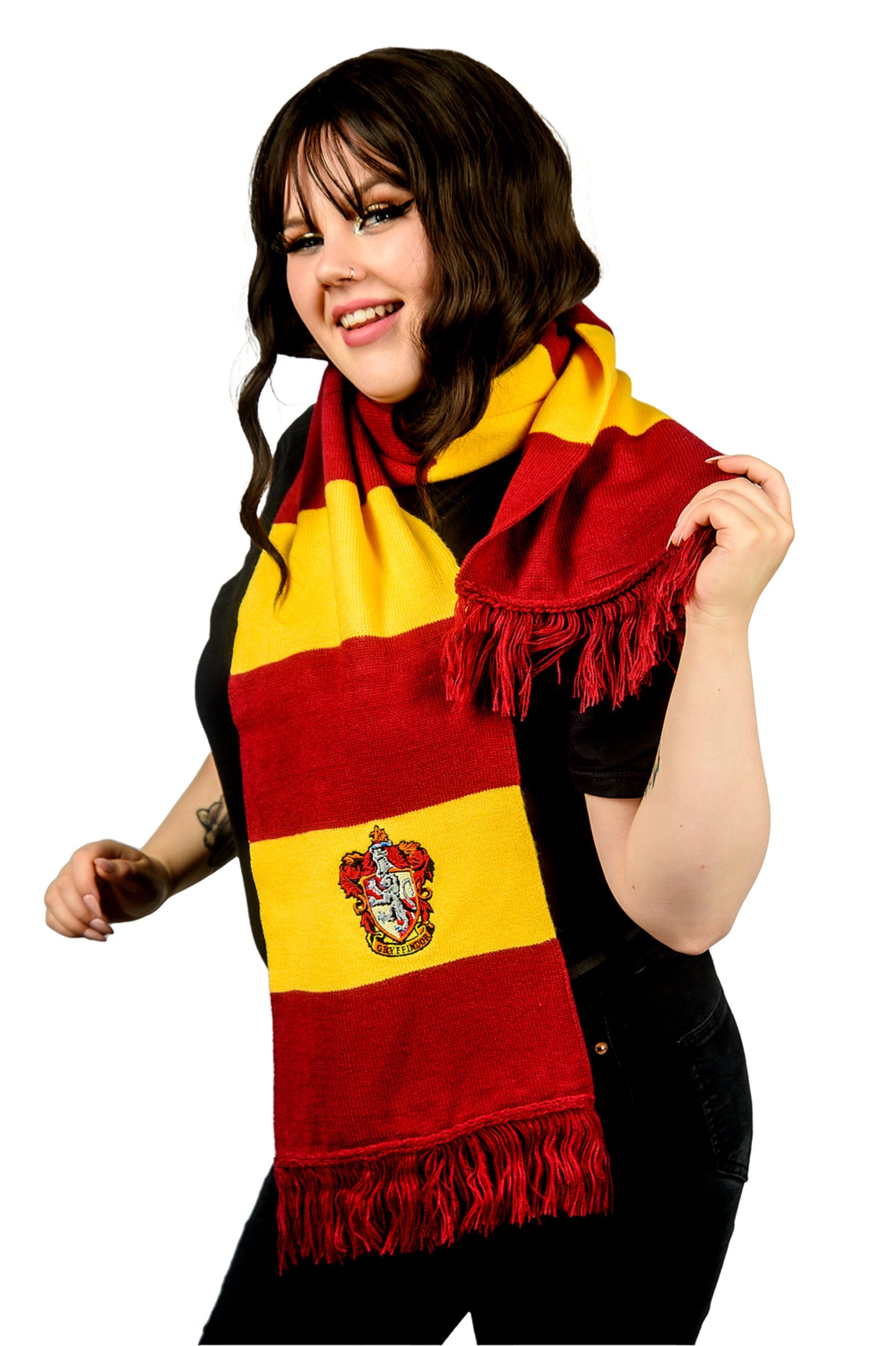 Harry Potter: Gryffindor Bold Stripes Scarf (No Hanger or Box)