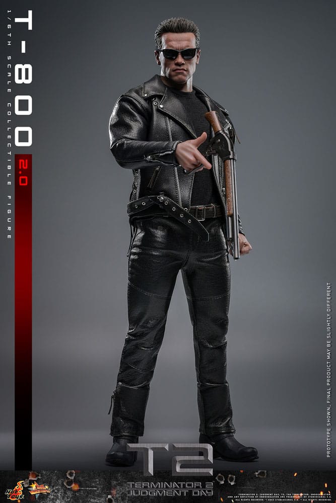 Hot Toys Terminator 2 Movie Masterpiece Action Figure 1/6 T-800 2.0 32 cm PRESALE