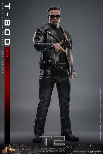 Hot Toys Terminator 2 Movie Masterpiece Action Figure 1/6 T-800 2.0 32 cm PRESALE