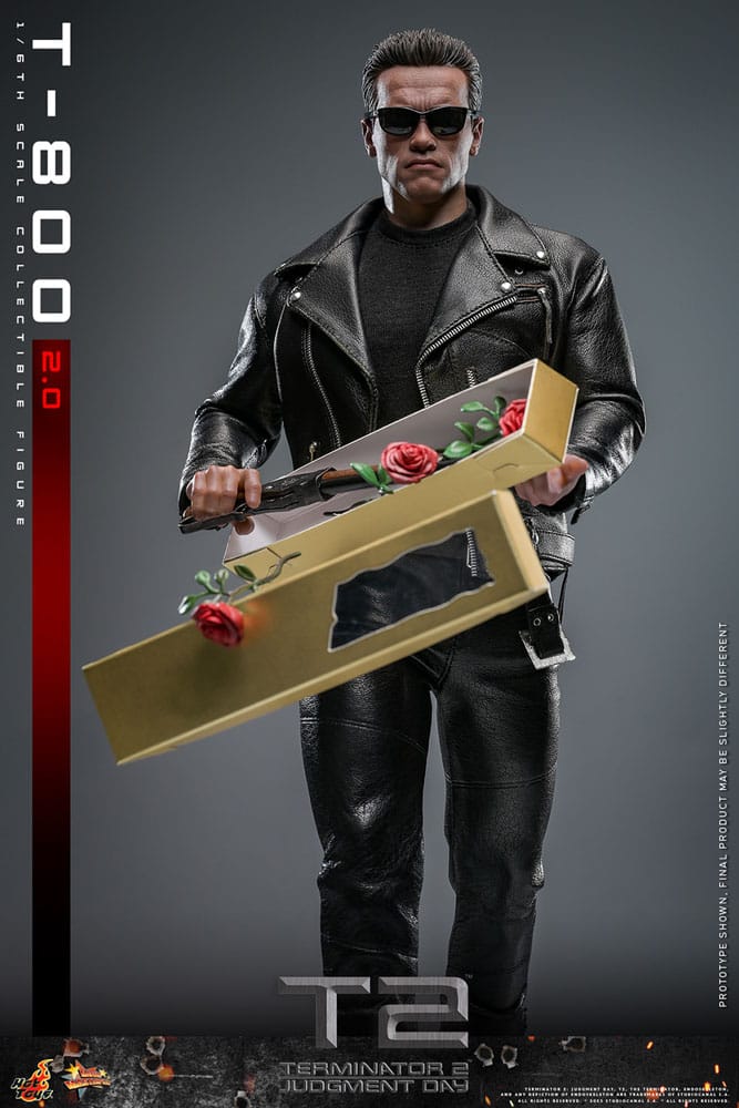 Hot Toys Terminator 2 Movie Masterpiece Action Figure 1/6 T-800 2.0 32 cm PRESALE