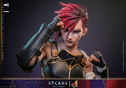 Hot Toys 1/6 Vi Figure 28 Cm Figurine - Arcane League Of Legends Presale