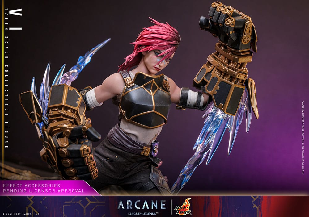 Hot Toys 1/6 Vi Figure 28 Cm Figurine - Arcane League Of Legends Presale