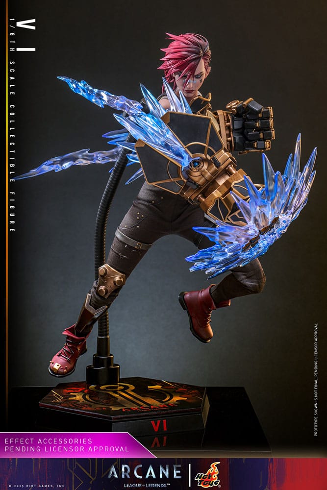 Hot Toys 1/6 Vi Figure 28 Cm Figurine - Arcane League Of Legends Presale