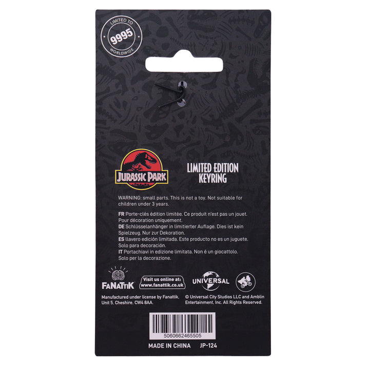 Jurassic Park Limited Edition InGen Key Ring Key Ring