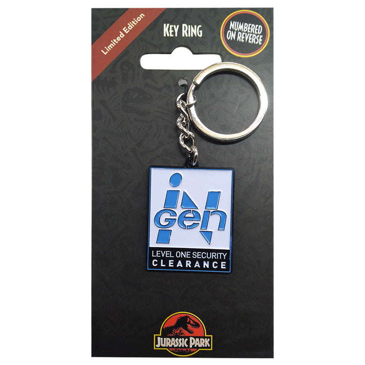 Jurassic Park Limited Edition InGen Key Ring Key Ring