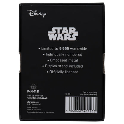 Star Wars Limited Edition Jabba the Hut Ingot Ingot