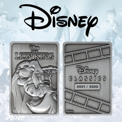 Disney Limited Edition Lion King Ingot Ingot