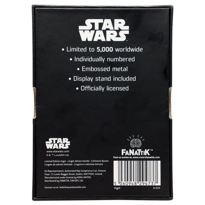 Star Wars Lando Calrissian Ingot Ingot
