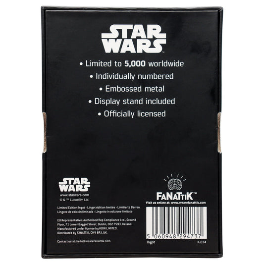 Star Wars Lando Calrissian Ingot Ingot