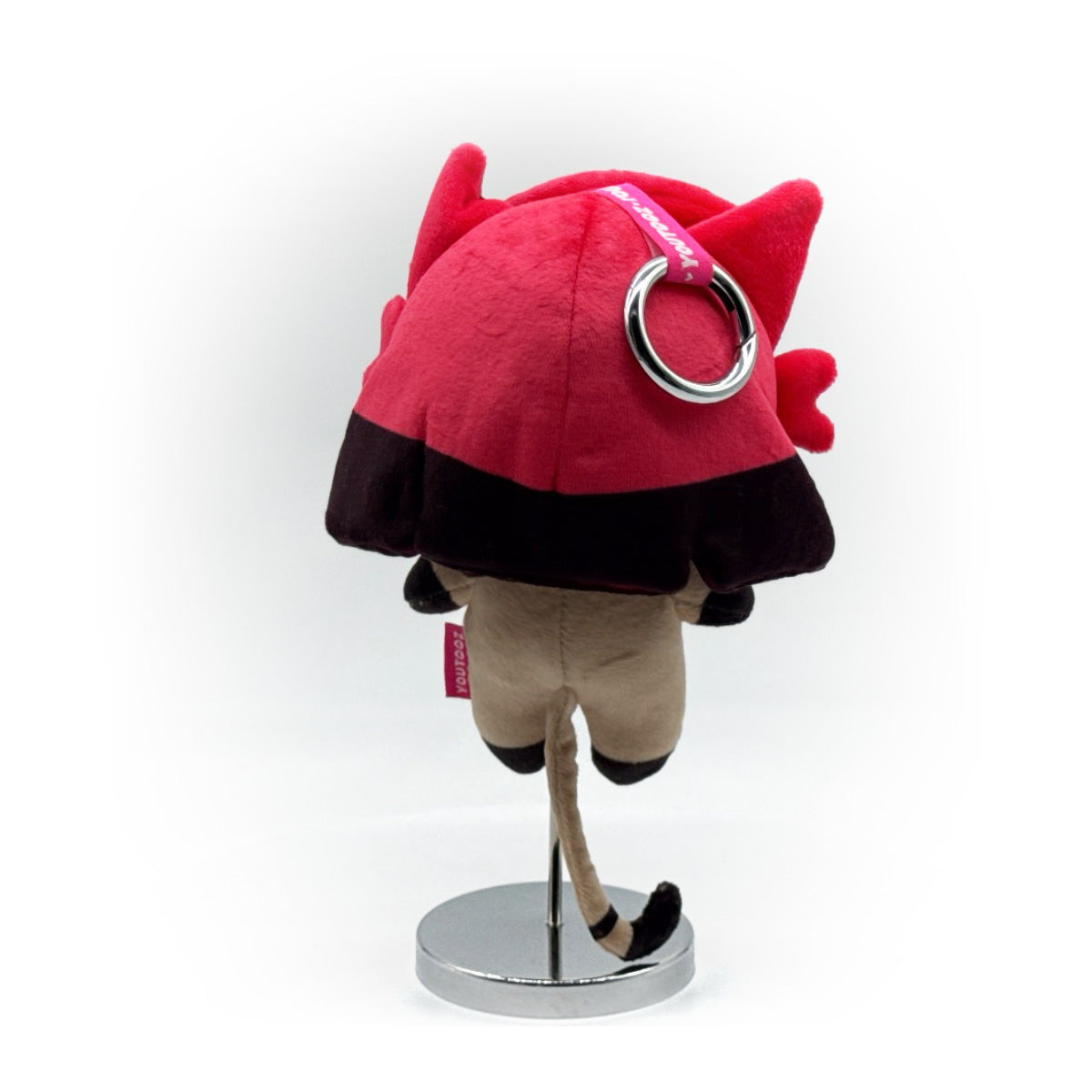 Youtooz - Kitty Alastor (5in Plush) - Hazbin Hotel - Keychain