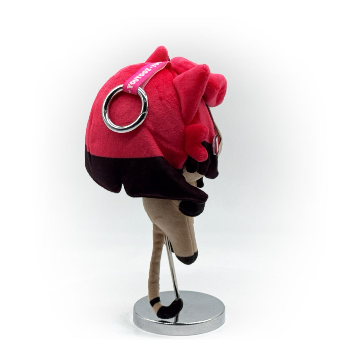 Youtooz - Kitty Alastor (5in Plush) - Hazbin Hotel - Keychain