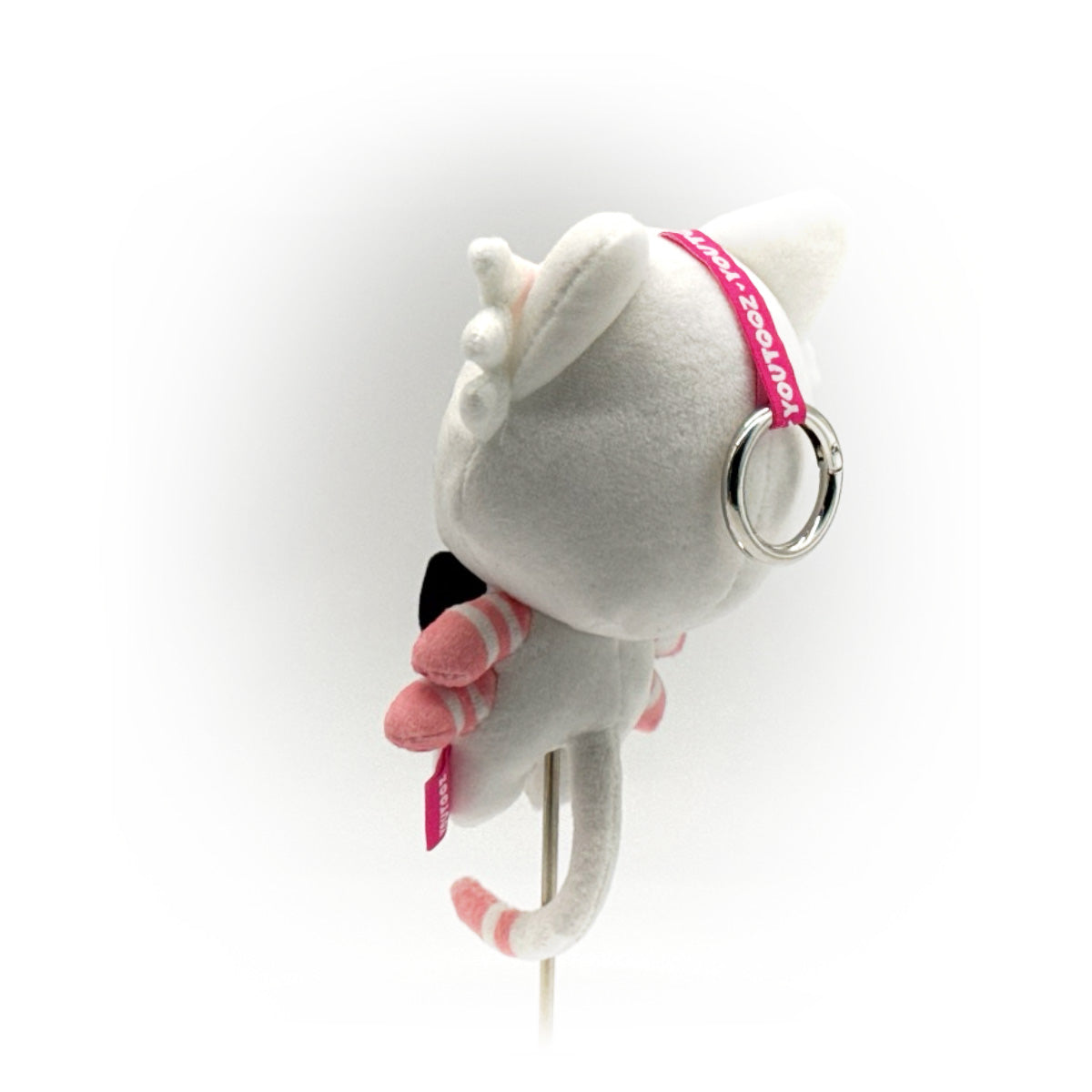 Youtooz - Kitty Angel Dust (5in Plush) - Hazbin Hotel - Keychain