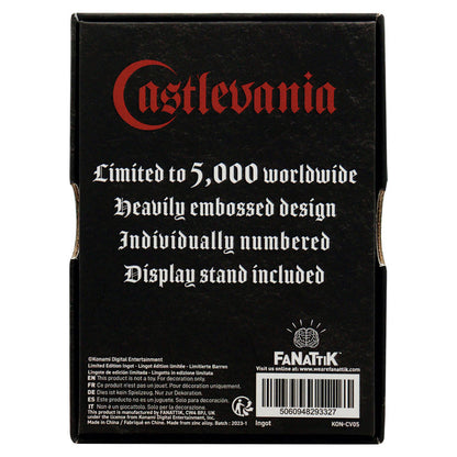 Castlevania Dracula Limited Edition Ingot Ingot