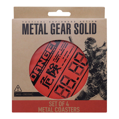Metal Gear Solid Desk Pad & Coaster Set Desk Pad