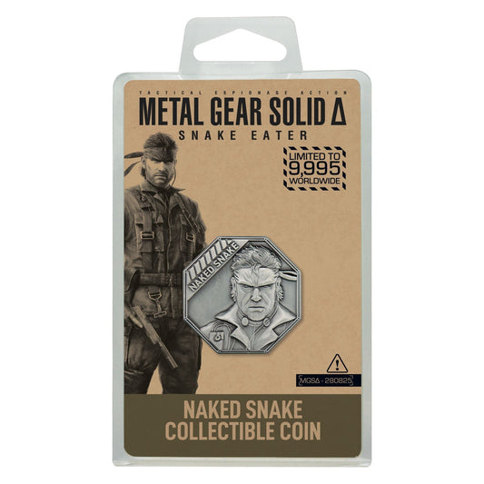 Metal Gear Solid Delta Limited Edition Naked Snake Coin