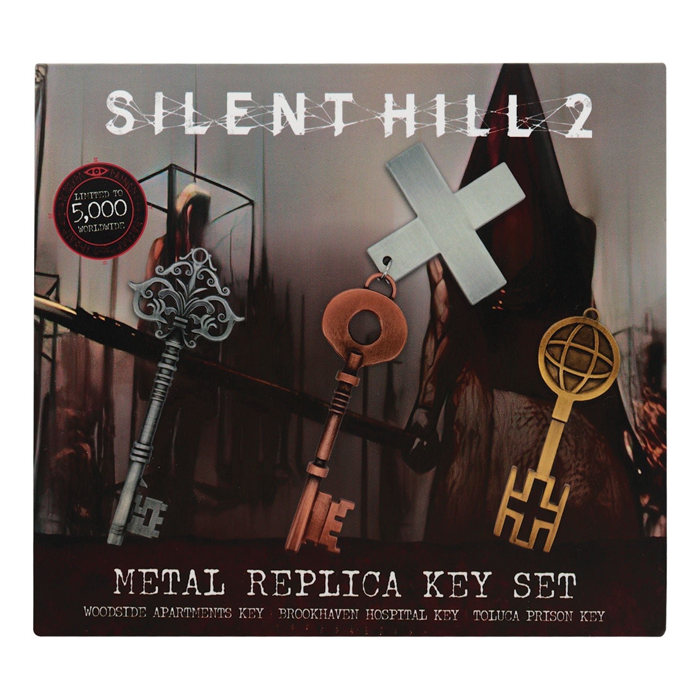 SILENT HILL 2 Set of Replica Keys