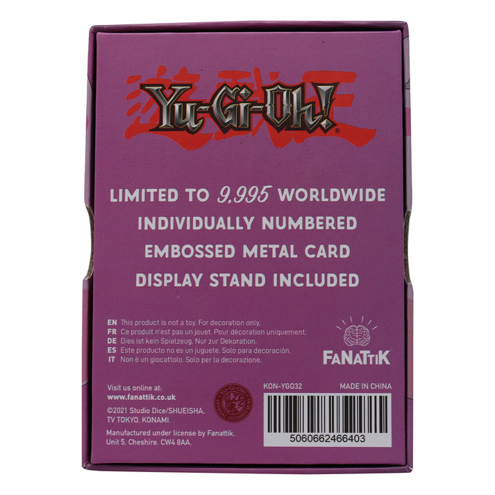 Yu-Gi-Oh! Limited Edition Marshmallon Metal Card Ingot