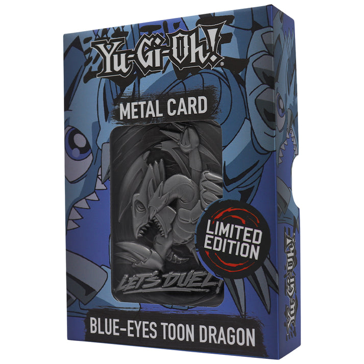 Yu-Gi-Oh! Limited Edition Blue Eyes Toon Dragon Metal Card Ingot