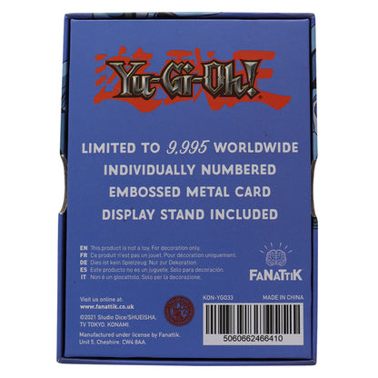 Yu-Gi-Oh! Limited Edition Blue Eyes Toon Dragon Metal Card Ingot