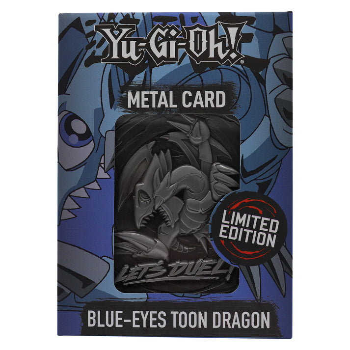 Yu-Gi-Oh! Limited Edition Blue Eyes Toon Dragon Metal Card Ingot