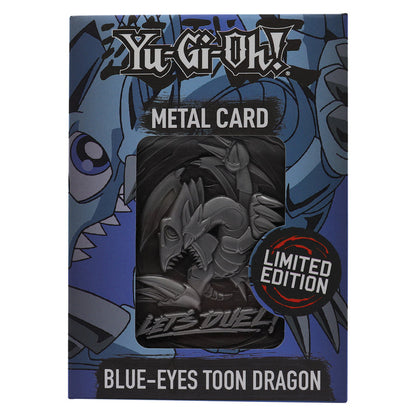 Yu-Gi-Oh! Limited Edition Blue Eyes Toon Dragon Metal Card Ingot