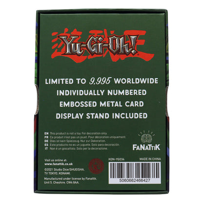 Yu-Gi-Oh! Limited Edition Pot of Greed Metal Card Ingot