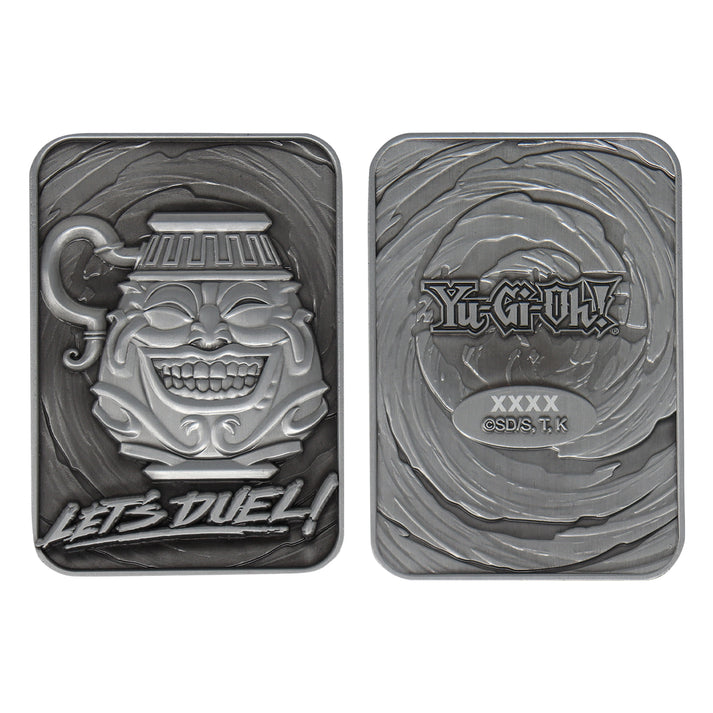 Yu-Gi-Oh! Limited Edition Pot of Greed Metal Card Ingot