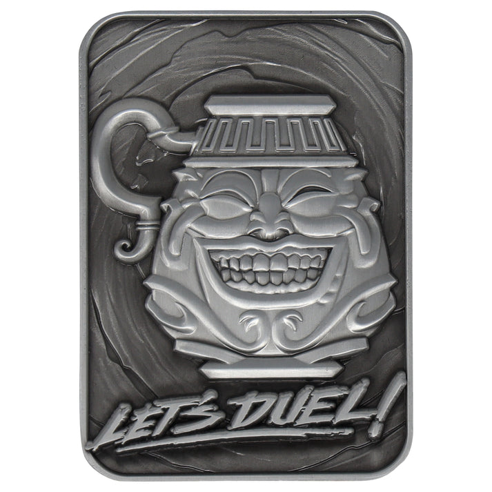 Yu-Gi-Oh! Limited Edition Pot of Greed Metal Card Ingot