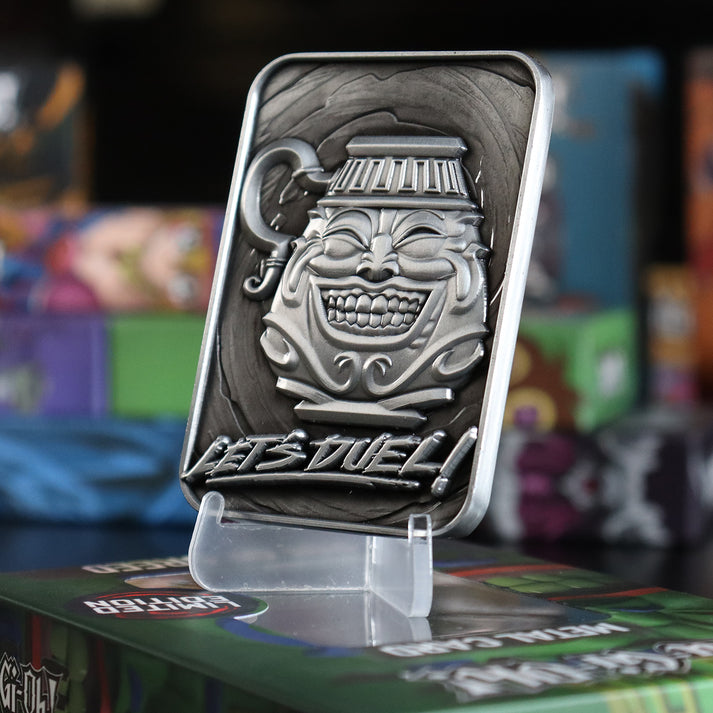 Yu-Gi-Oh! Limited Edition Pot of Greed Metal Card Ingot