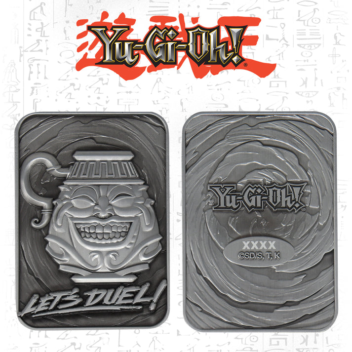 Yu-Gi-Oh! Limited Edition Pot of Greed Metal Card Ingot