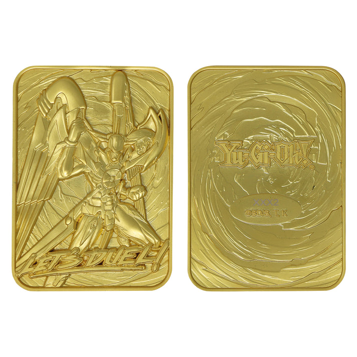 Yu-Gi-Oh! Limited Edition 24k Gold Plated Number 39: Utopia Metal Card Ingot